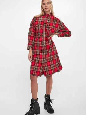 Sukienka koszulowa w kratkę Danny JOOP! JEANS