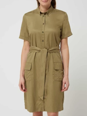 Sukienka koszulowa w stylu utility model ‘Safari’ Gant