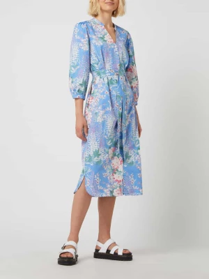 Sukienka koszulowa z bawełny ekologicznej model ‘Kathleen’ Minus