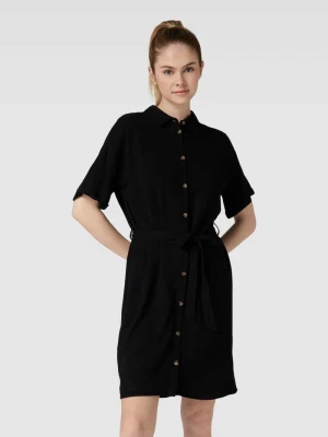 Sukienka koszulowa z dodatkiem wiskozy model ‘VINSTY’ Pieces