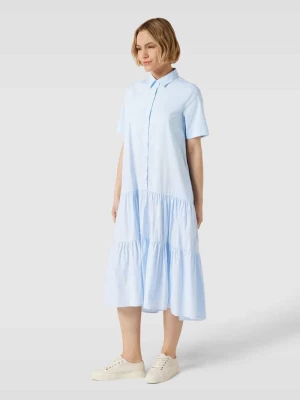 Sukienka koszulowa z efektem stopniowania model ‘Alena’ tonno & panna