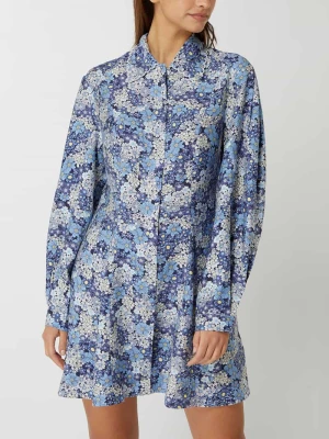 Sukienka koszulowa z kwiatowym wzorem model ‘Delila’ EDITED