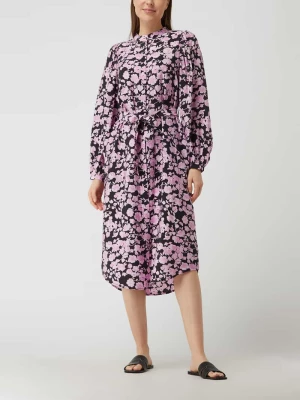 Sukienka koszulowa z kwiatowym wzorem model ‘Ladonna’ MSCH Copenhagen