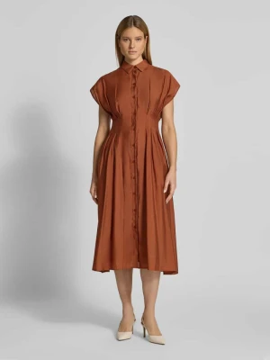 Sukienka koszulowa z listwą guzikową Jake*s Collection