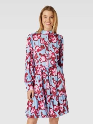 Sukienka koszulowa z listwą guzikową model ‘Prismu’ YAS