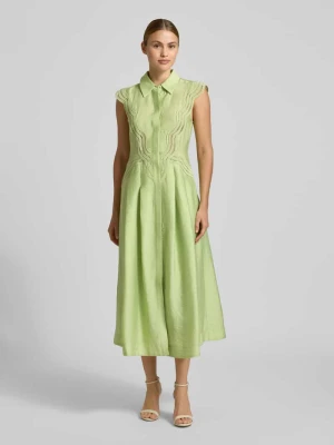 Sukienka koszulowa z mieszanka modalu z koronka model 'COLE' Copenhagen Muse