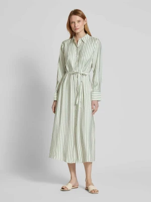 Sukienka koszulowa z mieszanki wiskozy model ‘KAYA’ YAS