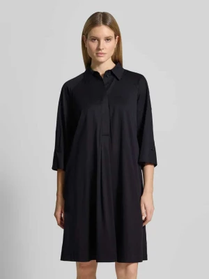 Sukienka koszulowa z obniżoną linią ramion Marc Cain