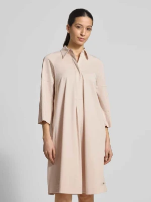 Sukienka koszulowa z obniżoną linią ramion Marc Cain