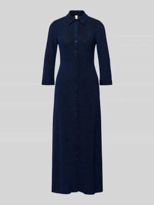 Sukienka koszulowa z rękawem o dł. 3/4 model 'JOHANNA' YAS