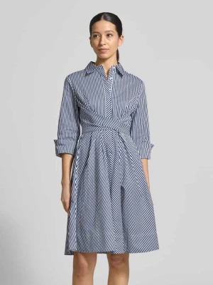 Sukienka koszulowa z tasiemką w talii Apricot