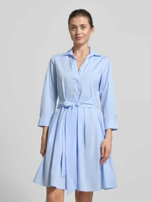 sukienka koszulowa z wiązanym paskiem model 'JULE' 0039 italy