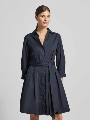 sukienka koszulowa z wiązanym paskiem model 'JULE' 0039 italy