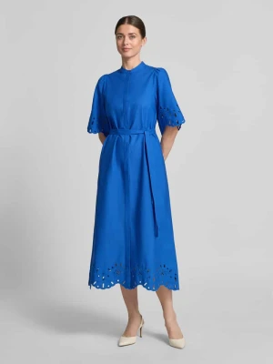 sukienka koszulowa z wiązanym paskiem model 'Marika' GUIDO MARIA KRETSCHMER WOMAN