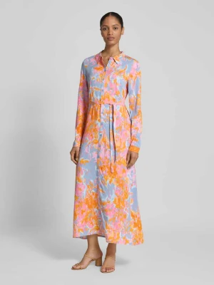 Sukienka koszulowa z wiązanym paskiem model ‘Sicca’ MbyM