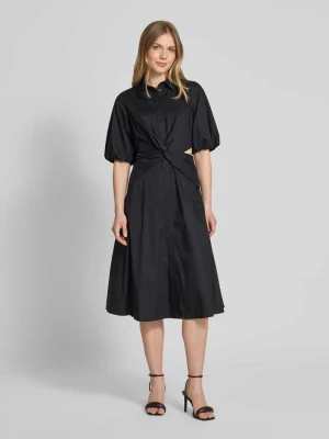 Sukienka koszulowa z wycięciami model ‘NALDA’ Lauren Ralph Lauren