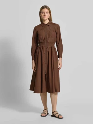 Sukienka koszulowa z zamkiem błyskawicznym model 'NETTI' Soyaconcept