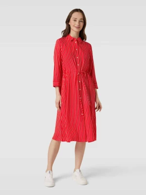 Sukienka koszulowa ze wzorem w paski model ‘UNLINED TRIANGLE’ Tommy Hilfiger