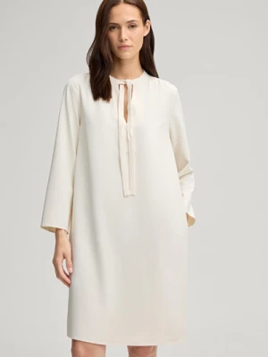 Sukienka krepowa Darcy w kolorze kremowym Joop