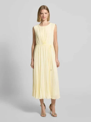Sukienka krój regular fit z plisowaniem s.Oliver BLACK LABEL