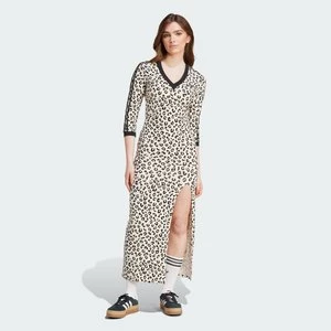 Zdjęcie produktu Sukienka Leopard 3-Stripes Maxi Adidas