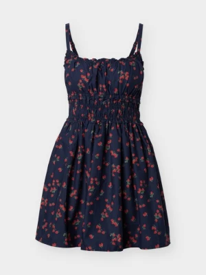 Sukienka letnia Abercrombie & Fitch granatowy