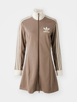 Sukienka letnia adidas Originals brązowy