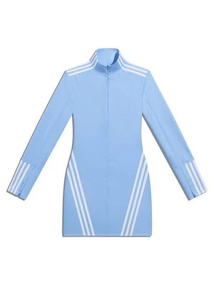 Sukienka letnia adidas Originals jasnoniebieski