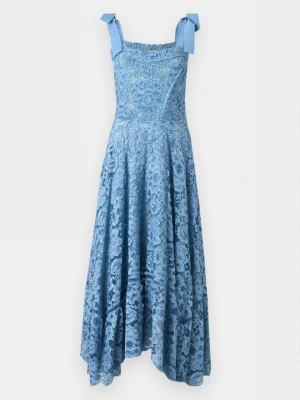 Sukienka letnia Alice + Olivia niebieski