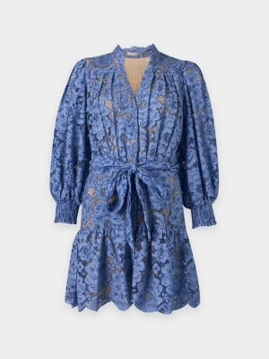 Sukienka letnia Alice + Olivia niebieski