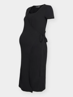 Sukienka letnia Anna Field MAMA By Zalando czarny
