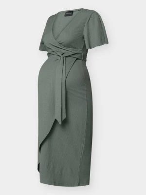 Sukienka letnia Anna Field MAMA By Zalando zielony