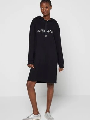 Sukienka letnia Armani Exchange czarny