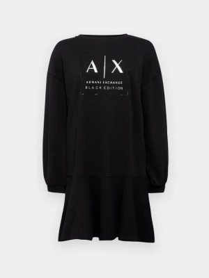 Sukienka letnia Armani Exchange czarny