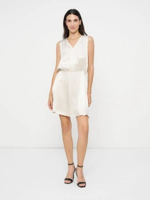 Sukienka letnia Armani Exchange jasnozielony