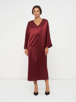 Sukienka letnia By Malene Birger ciemnoczerwony