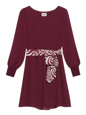 Sukienka letnia CLAUDIE PIERLOT bordowy