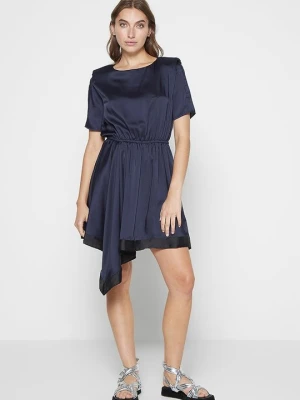 Sukienka letnia CLAUDIE PIERLOT granatowy