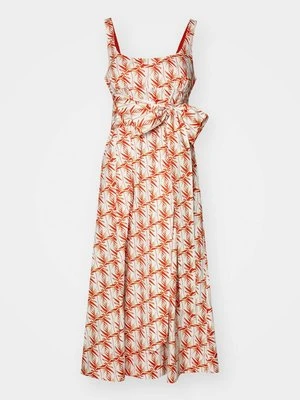 Sukienka letnia Diane Von Furstenberg pomarańczowy