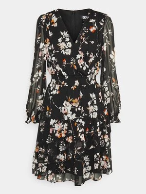 Sukienka letnia DKNY czarny