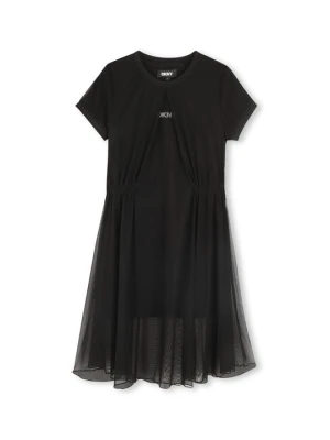 Sukienka letnia DKNY czarny