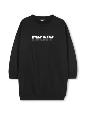 Sukienka letnia DKNY czarny
