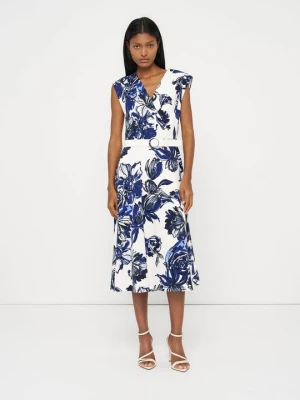 Sukienka letnia DKNY granatowy