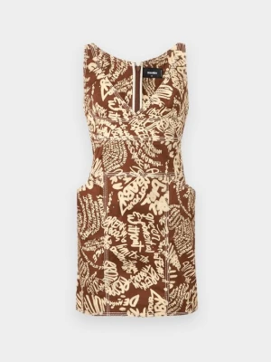 Sukienka letnia Dsquared2 czarny