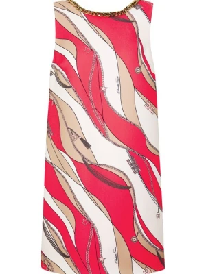 Sukienka letnia Elisabetta Franchi czerwony