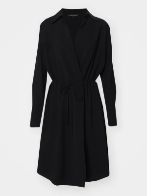 Sukienka letnia Emporio Armani czarny