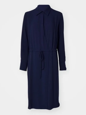 Sukienka letnia Emporio Armani granatowy