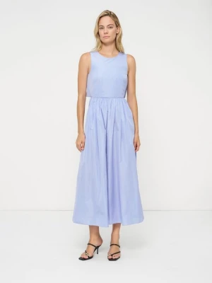 Sukienka letnia Emporio Armani liliowy