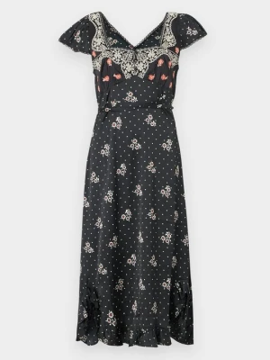 Sukienka letnia Free People czarny