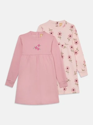 Sukienka letnia Friboo By Zalando jasnoróżowy